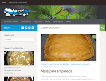 Tablet Screenshot of cocina.parcero.com